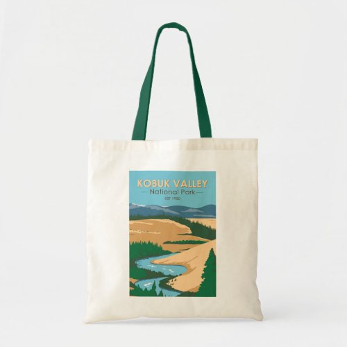 Kobuk Valley National Park Alaska Vintage  Tote Bag