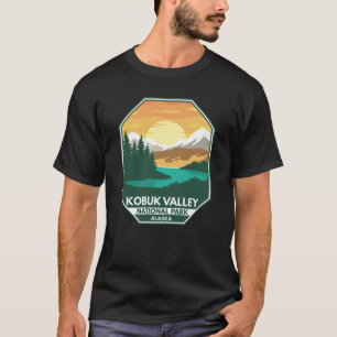 Kobuk Valley National Park Minimal Retro Emblem T-Shirt