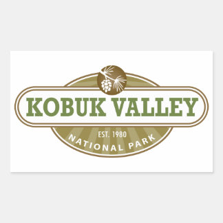 Kobuk Valley National Park Rectangular Sticker