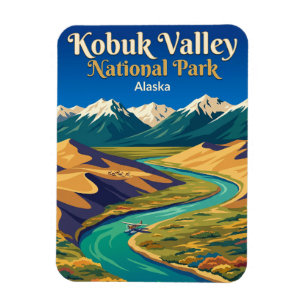 Kobuk Valley National Park USA Magnet