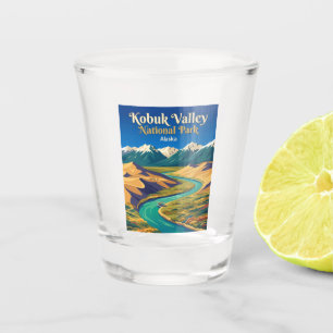 Kobuk Valley National Park USA Shot Glass
