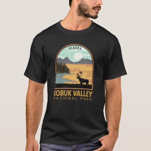 Kobuk Valley National Park Vintage Emblem T_Shirt