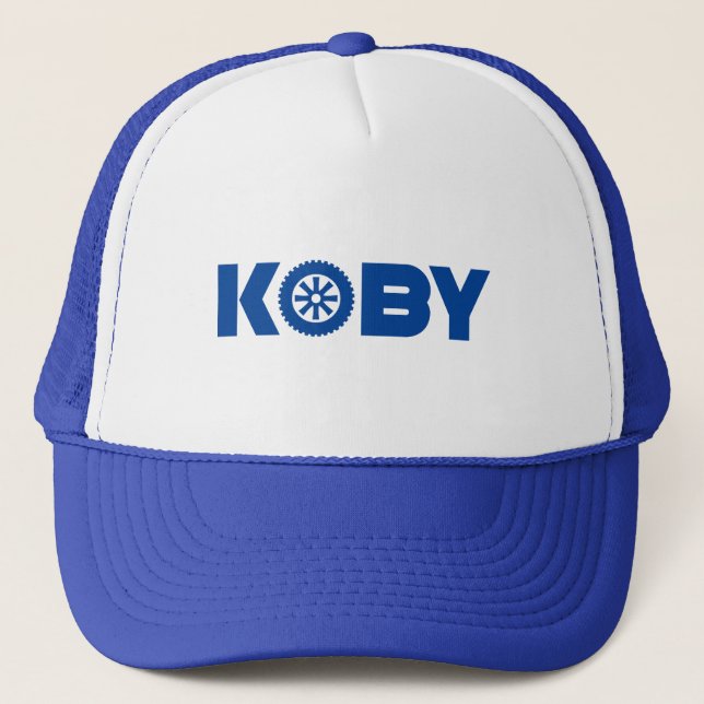 Koby Petrol Head Trucker Hat (Front)