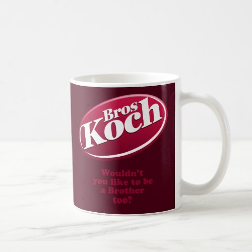 Koch Brothers dark Coffee Mug