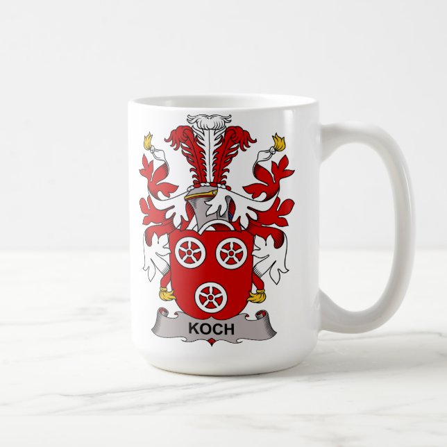 Koch Family Crest Coffee Mug (Right)