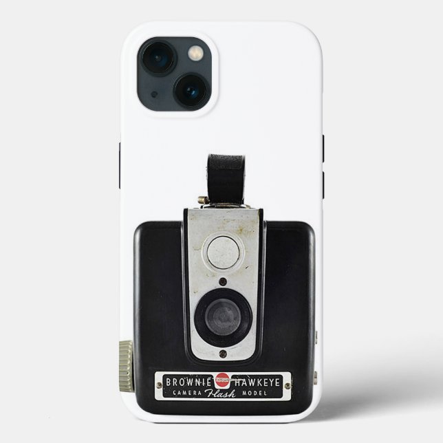 Kodak Brownie Hawkeye Vintage Camera Case-Mate iPhone Case (Back)