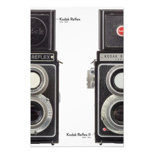 Kodak Reflex I and Kodak Reflex II Photo Print