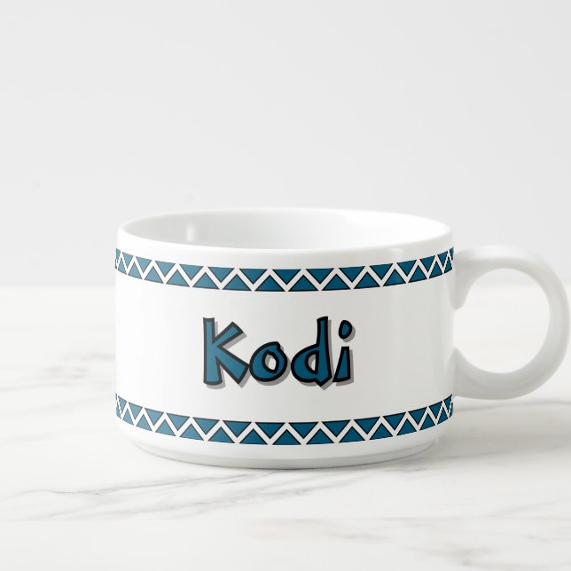 "KODI" - CUSTOM CHILI BOWL (Left)