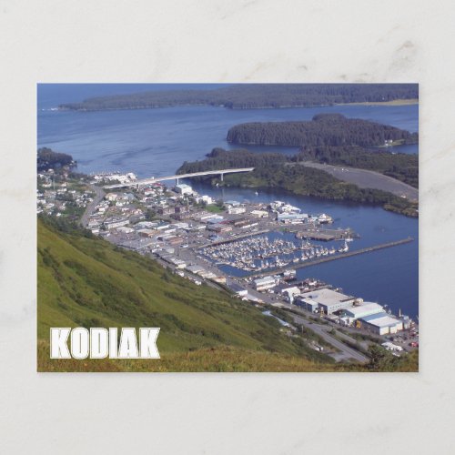 Kodiak Alaska Postcard
