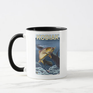 Kodiak, AlaskaCutthroat Trout Cross-Section Mug