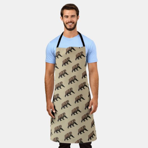 Kodiak Bear  Apron