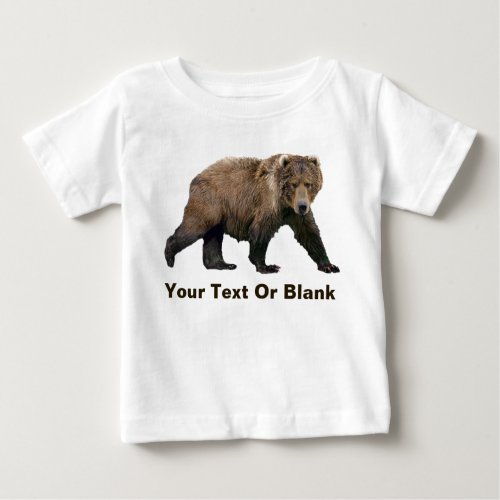 Kodiak Bear Baby T_Shirt