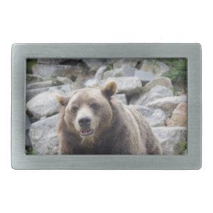Kodiak Bear Belt Buckle