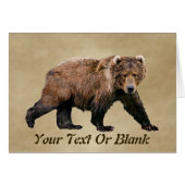 Kodiak Bear Cards (Front Horizontal)