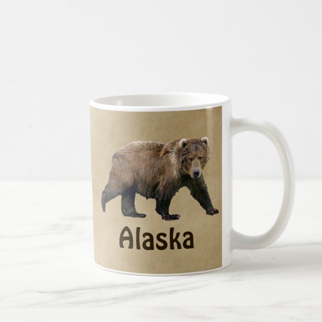 Kodiak Bear Coffee Mug (Right)