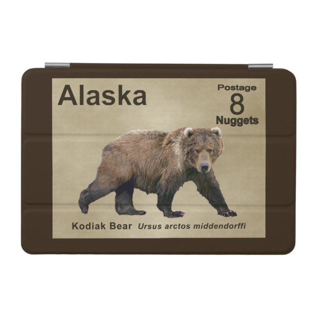 Kodiak Bear iPad Mini Cover (Horizontal)