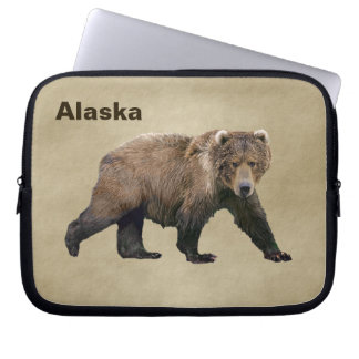 Kodiak Bear Laptop Sleeve
