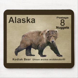 Kodiak Bear Mouse Pad