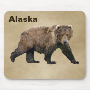 Kodiak Bear Mouse Pad