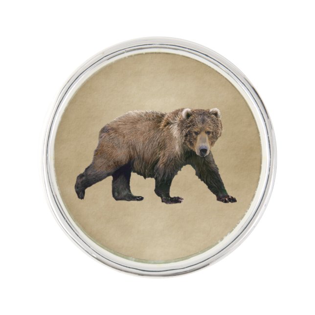 Kodiak Bear Pin (Front)