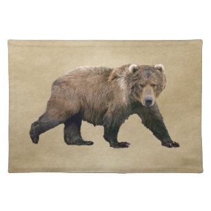 Kodiak Bear Placemat