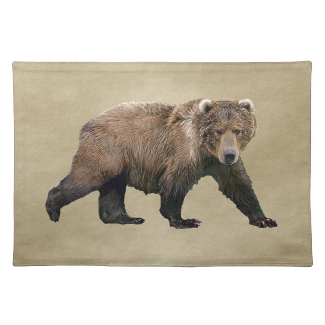 Kodiak Bear Placemat (Front)