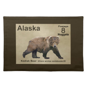 Kodiak Bear Placemat