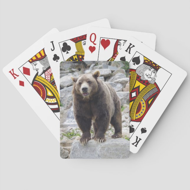 Kodiak Bear Poker Cards (Back)