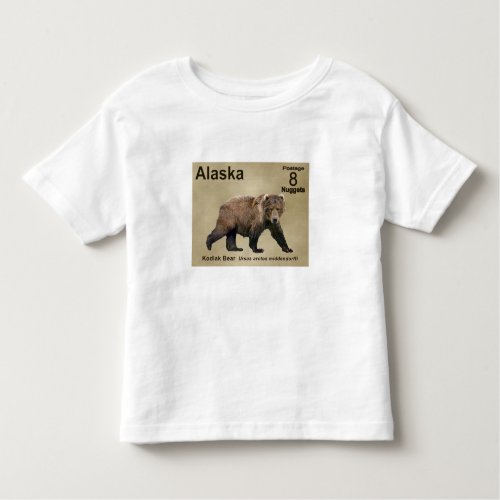 Kodiak Bear Toddler T_shirt