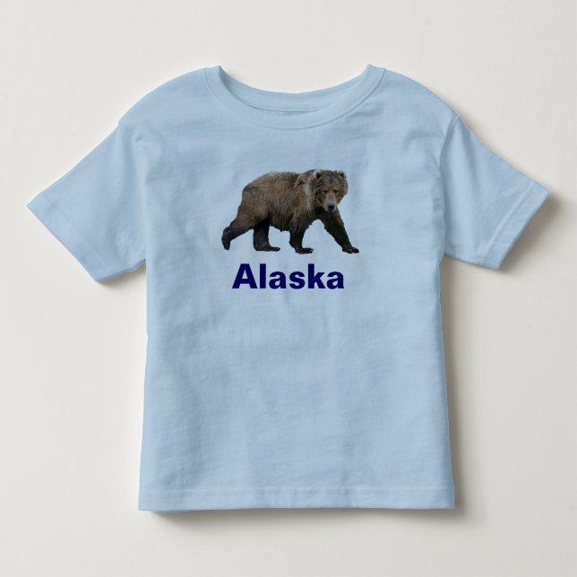 Kodiak Bear Toddler T-shirt (Front)