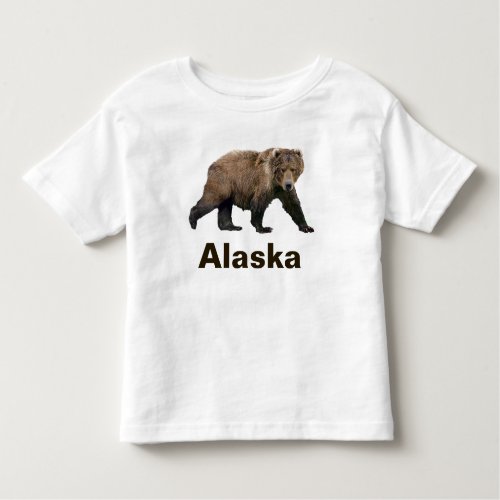 Kodiak Bear Toddler T_shirt