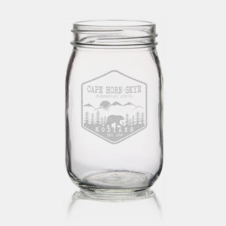 Kodiak Milkshake Mug Mason Jar