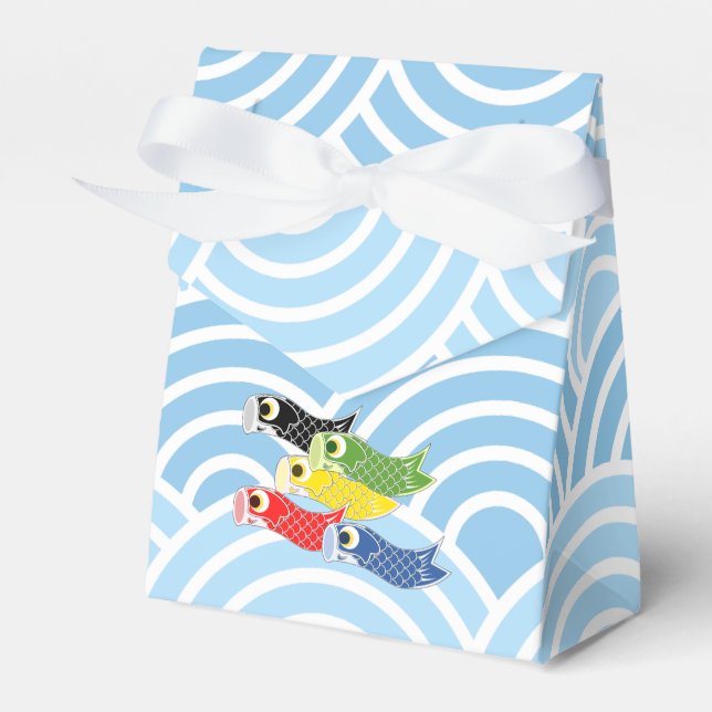 Kodomo-no-hi Carp Streamers Favor Boxes (Front Side)