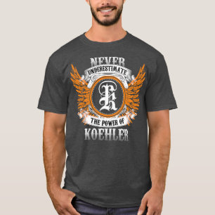 Koehler Name Shirt Never Underestimate The Power O
