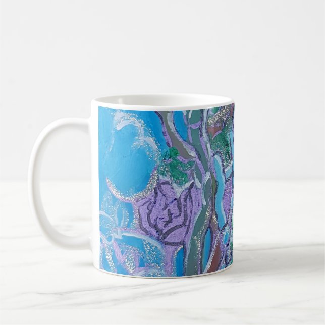 Koffiemok: Tree nimphs at the Waterfall Coffee Mug (Left)