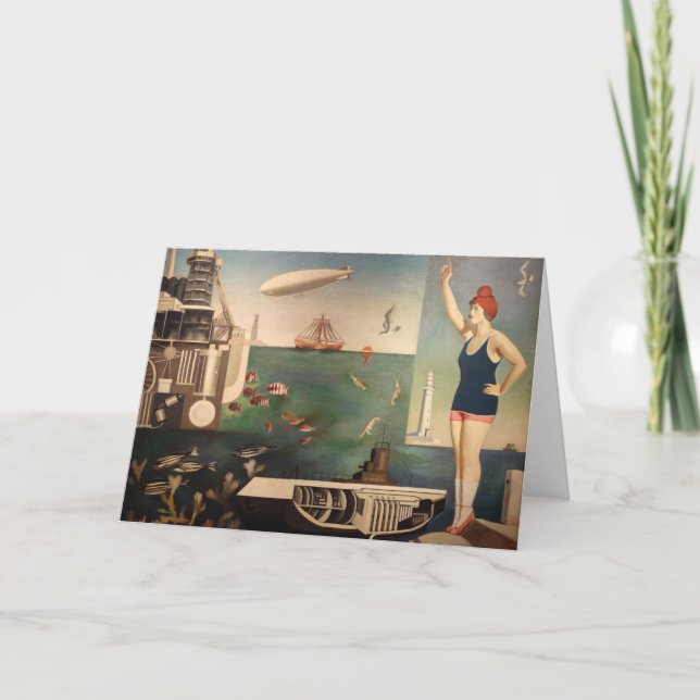 Koga Harue Sea Card (Front)