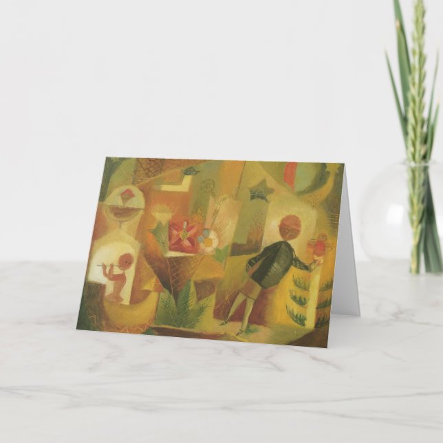 Koga Harue The Moon and Flowers Card (Front)