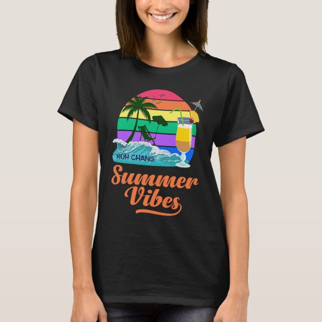 Koh Chang Thailand Phuket Souvenir Pattaya  Bangko T-Shirt (Front)