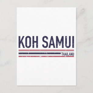 Koh Samui Thailand Postcard