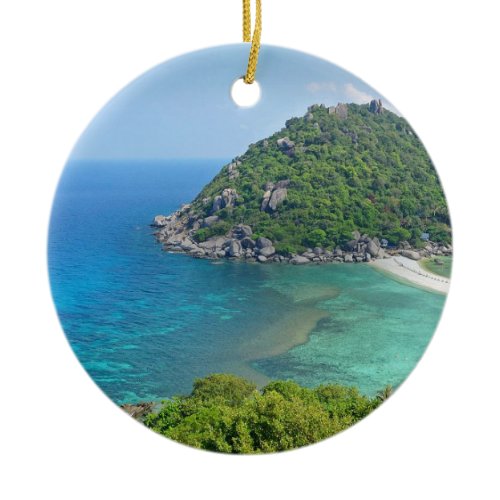 Koh Tao Thailand Ceramic Ornament