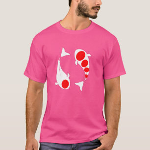 Kohaku Koi Fish Lucky Feng Shui Japan Nishikigoi C T-Shirt