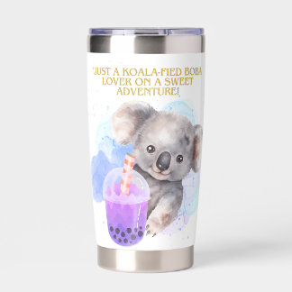 kohala boba tea quote insulated tumbler