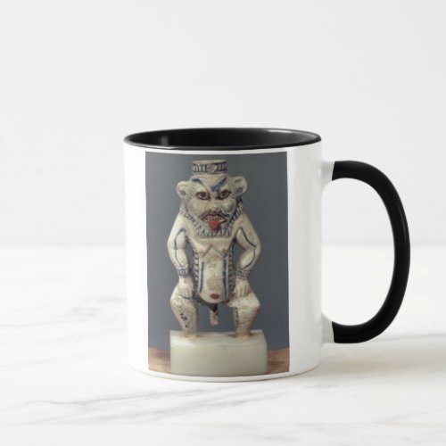 Kohl Pot depicting the Egyptian household god Bes Mug