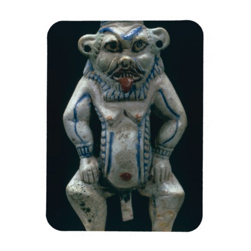 Kohl pot in the form of the god Bes New Kingdom Magnet