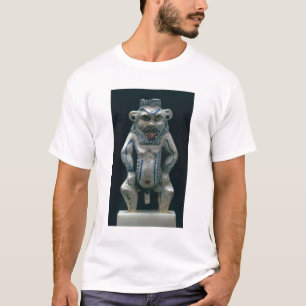 Kohl pot in the form of the god Bes, New Kingdom, T-Shirt