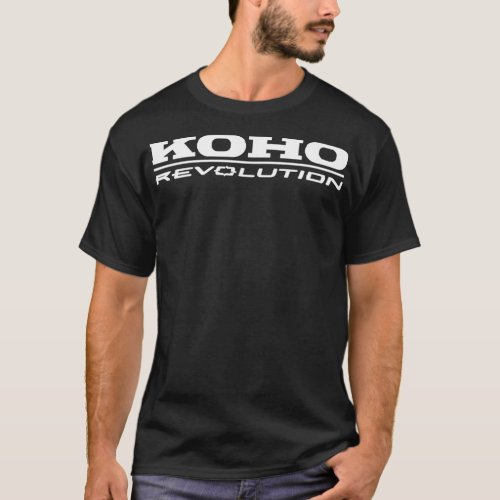 Koho Revolution Retro Ice Hockey Logo T_Shirt