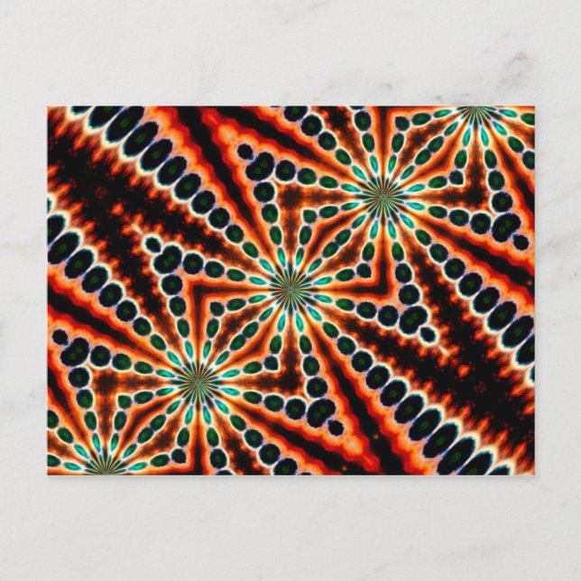 Kohoutek 4-55 Kaleidoscope Postcard (Front)