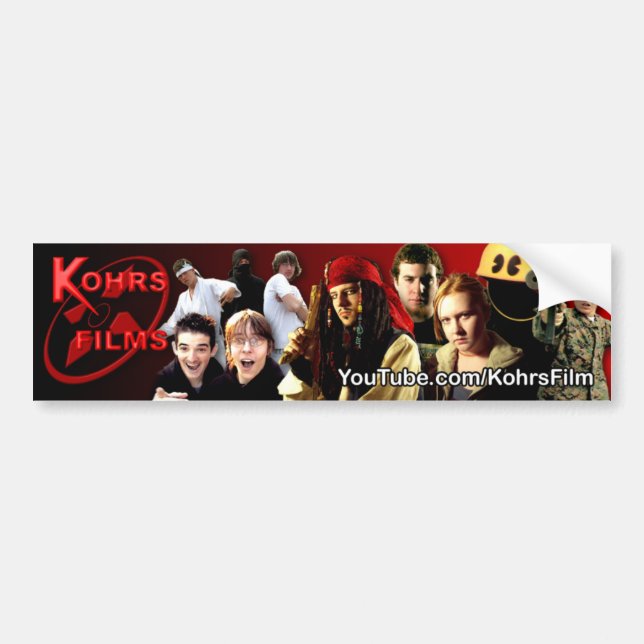 Kohrs Films Bumper Sticker (Front)