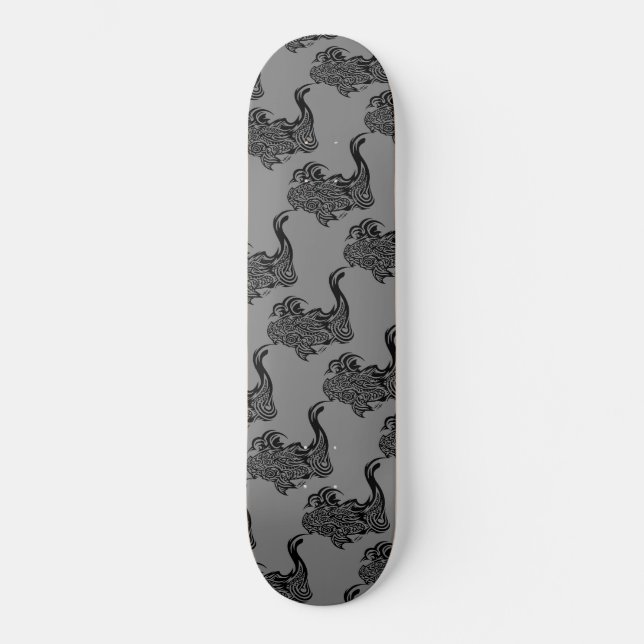Koi 8 1/8" Skateboard Deck (Front)