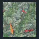"Koi Abunga!" Bandanna<br><div class="desc">Digitally created design by Christine Costanzo. Combine with the "Koi Abunga!" tie for a unique gift set!</div>
